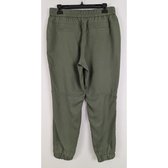 Banana Republic sz S Jogger Pants green 100% lyocell pull on women 1569 - Picture 4 of 7